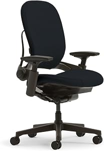Steelcase Leap Office Chair - Seven Points of Adjustability - Ergonomic Back Support Chair