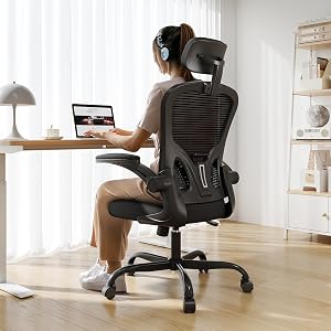 Office Chair Ergonomic Desk Chair, 330LBS Capacity, High Back Computer Chair for Long Hour
