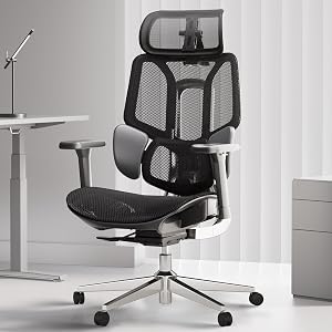Hbada E3 Air Ergonomic Office Chair, Big and Tall Office Chair - with 3-Zone Dynamic Lumba