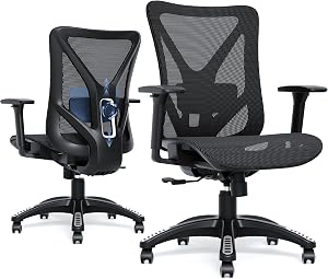MOLENTS Ergonomic Office Chair, Mesh Computer Desk Chairs with Adjustable Lumbar Support, 